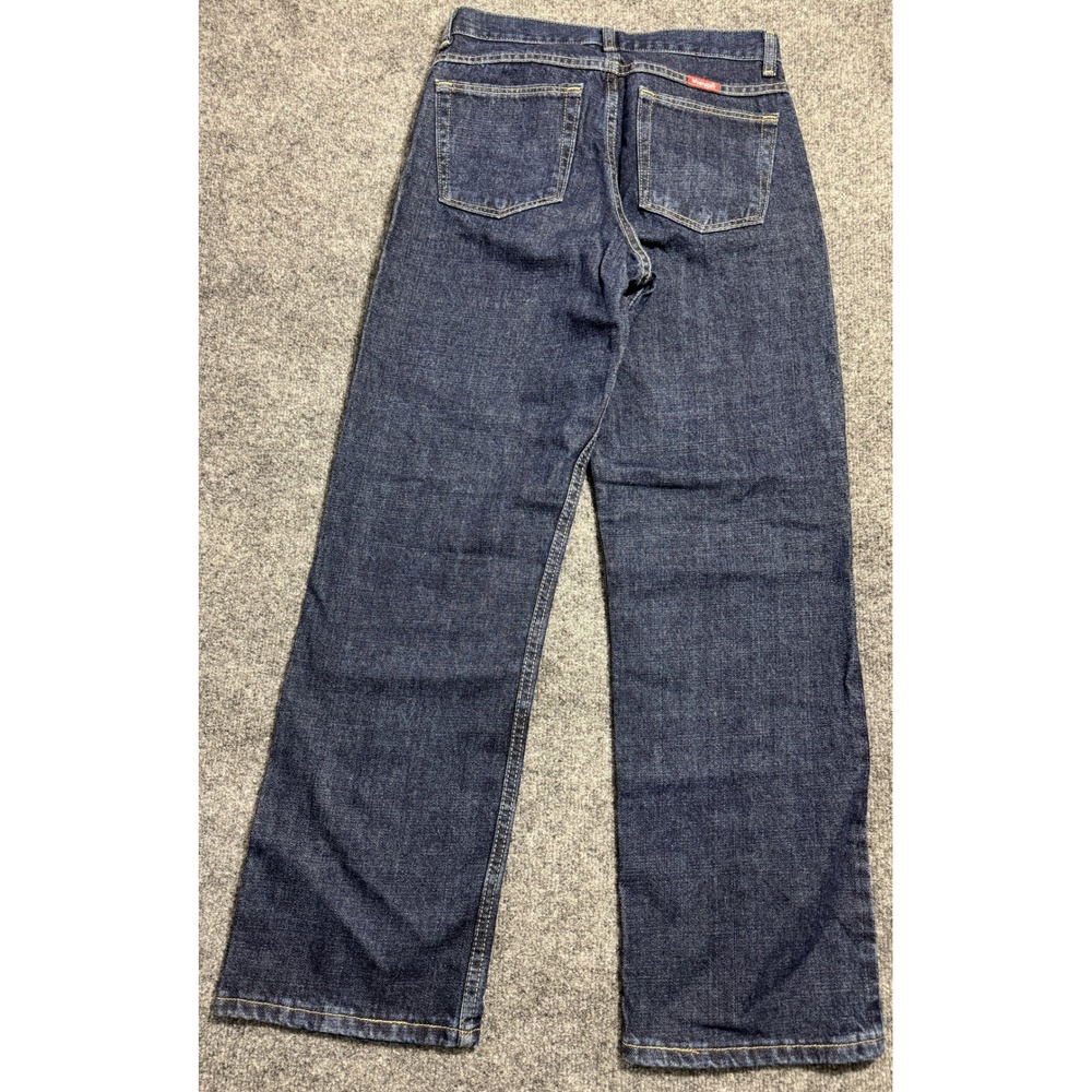 Wrangler Boys Jeans 16 Regular Blue Denim Five Star Classic Loose New 5LOBWDR - Picture 3 of 5